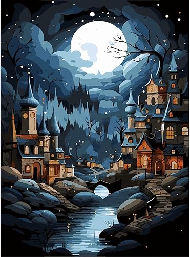 Pintura por números para adultos, lienzo para adultos, kits de pintura por números, pintura por números para regalo, decoración de pared del hogar,