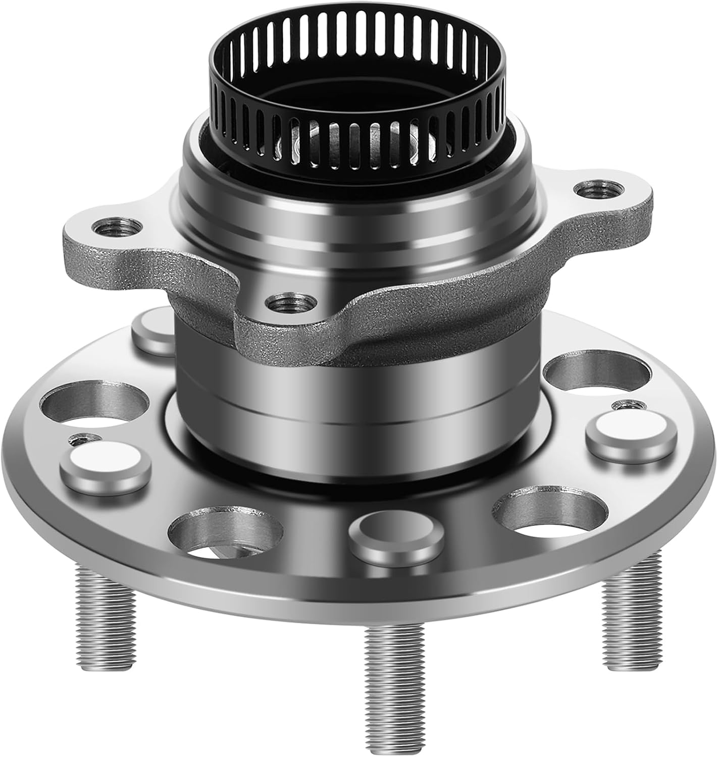 SCITOO 1Pcs Wheel Bearings & Hub Rear Left Right 2007-2012 for Hyundai Elantra 512340 5 Lugs w/ABS