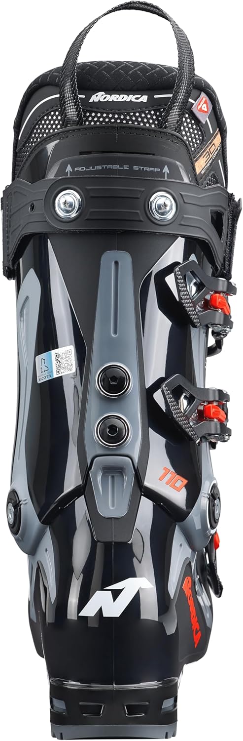 NORDICA Men's Speedmachine 3 110 Insulated Medium Volume Winter Sports All-Terrain Alpine Freeriding Mountain Touring Ski Boots, Gripwalk Soles, Customizable Anatomical Shell