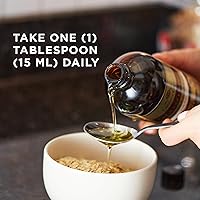 Vista 3 de Solgar Earth Source Organic Flaxseed Oil - 16 fl oz - Cold Pressed - Omega 3, 6 & 9 - USDA Organic, Non-GMO, Gluten Free - About 31 Servings