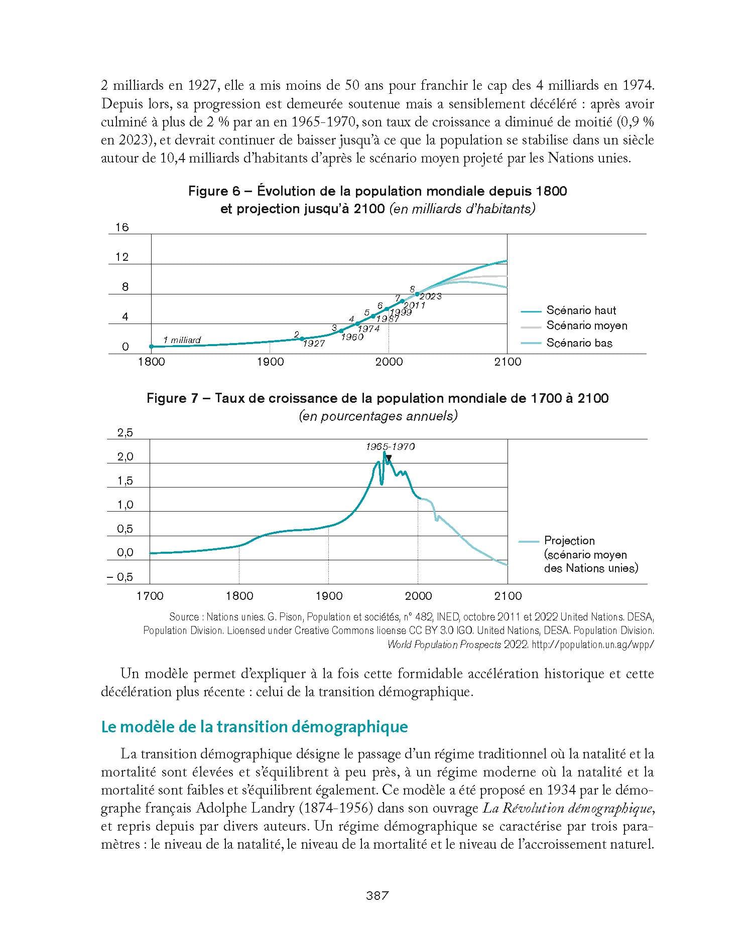 Économie, sociologie et histoire du monde contemporain 2024-2025: 1re et 2e années