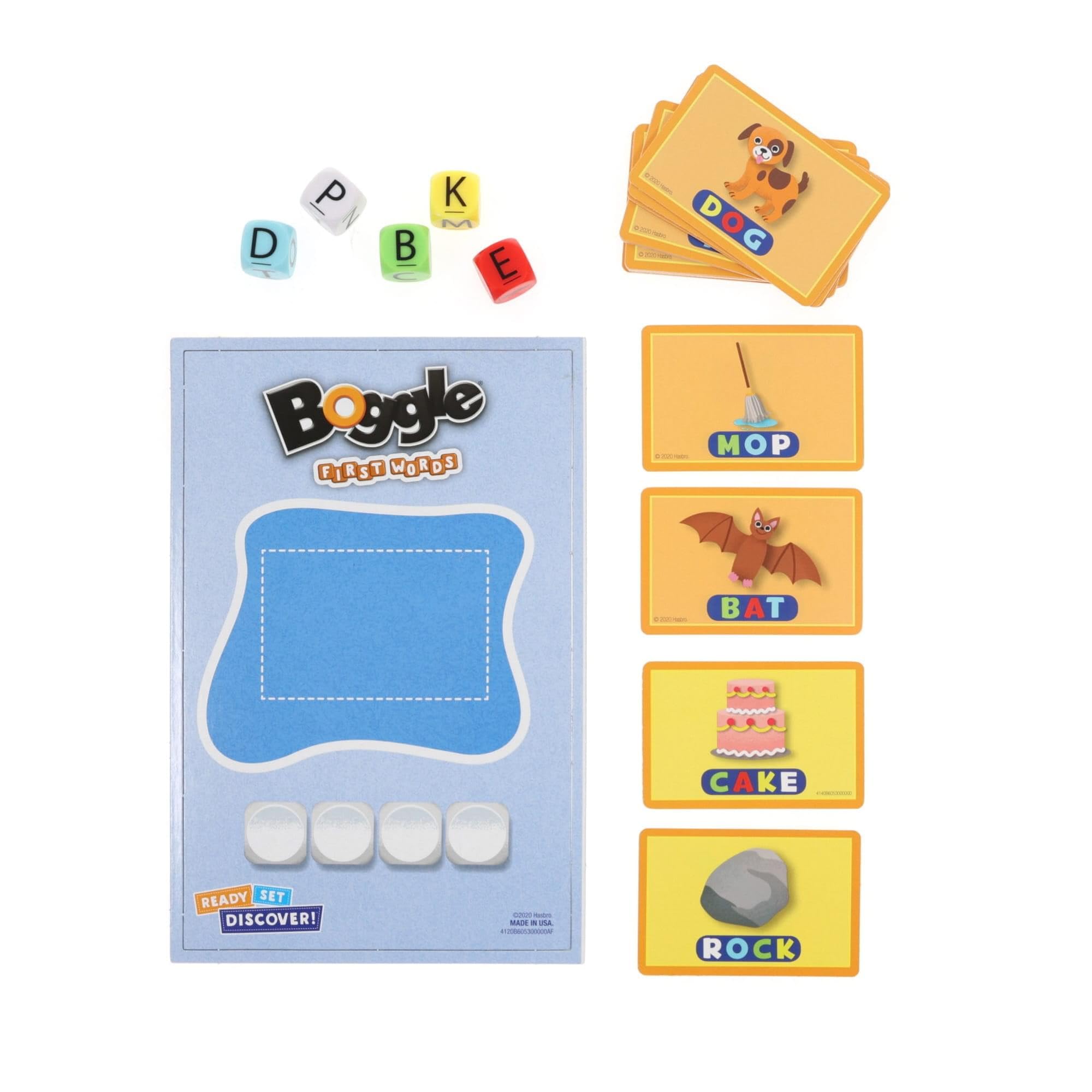 Boggle First Words Kid's Matching Card Game - Image 2