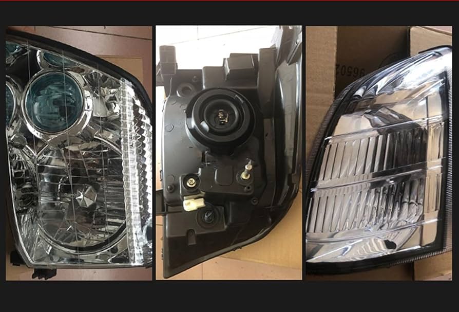 Amazon.co.jp: カーヘッドライト ヘッドライトアセンブリ日産