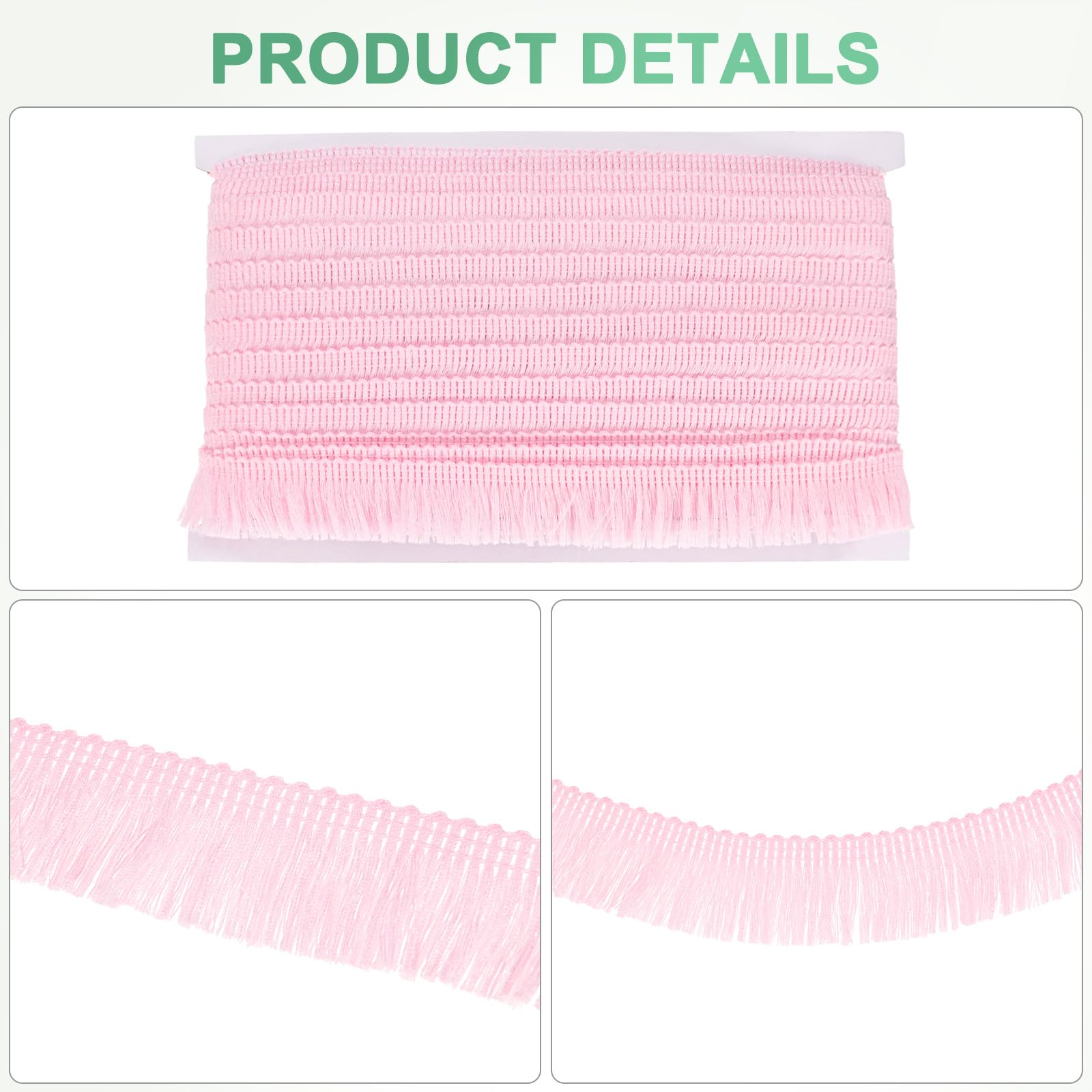 M METERXITY 27 Yards Tassel Fringe Trim - Image 2