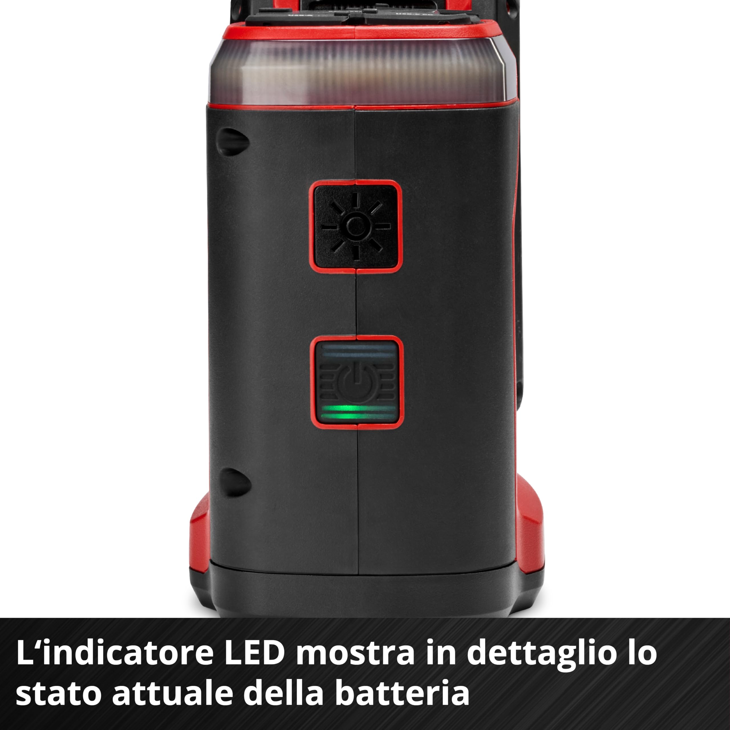 Einhell Stazione di alimentazione a batteria TE-ES 18/150/1 Li-C-Solo Power X-Change (18 V, inverter, collegamento 230 V e 12 V, collegamento USB-A e USB-C-PD, funzione di ricarica, senza batteria)