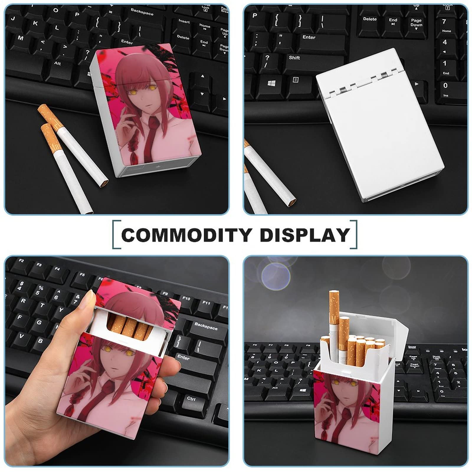 Amazon.co.jp: チェンソーマン マキマ メンズシガレットケース 煙草