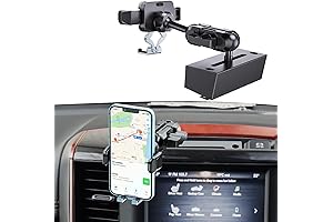 Upgraded Metal Car Phone Mount for 2020 Dodge Ram 1500 Big Horn