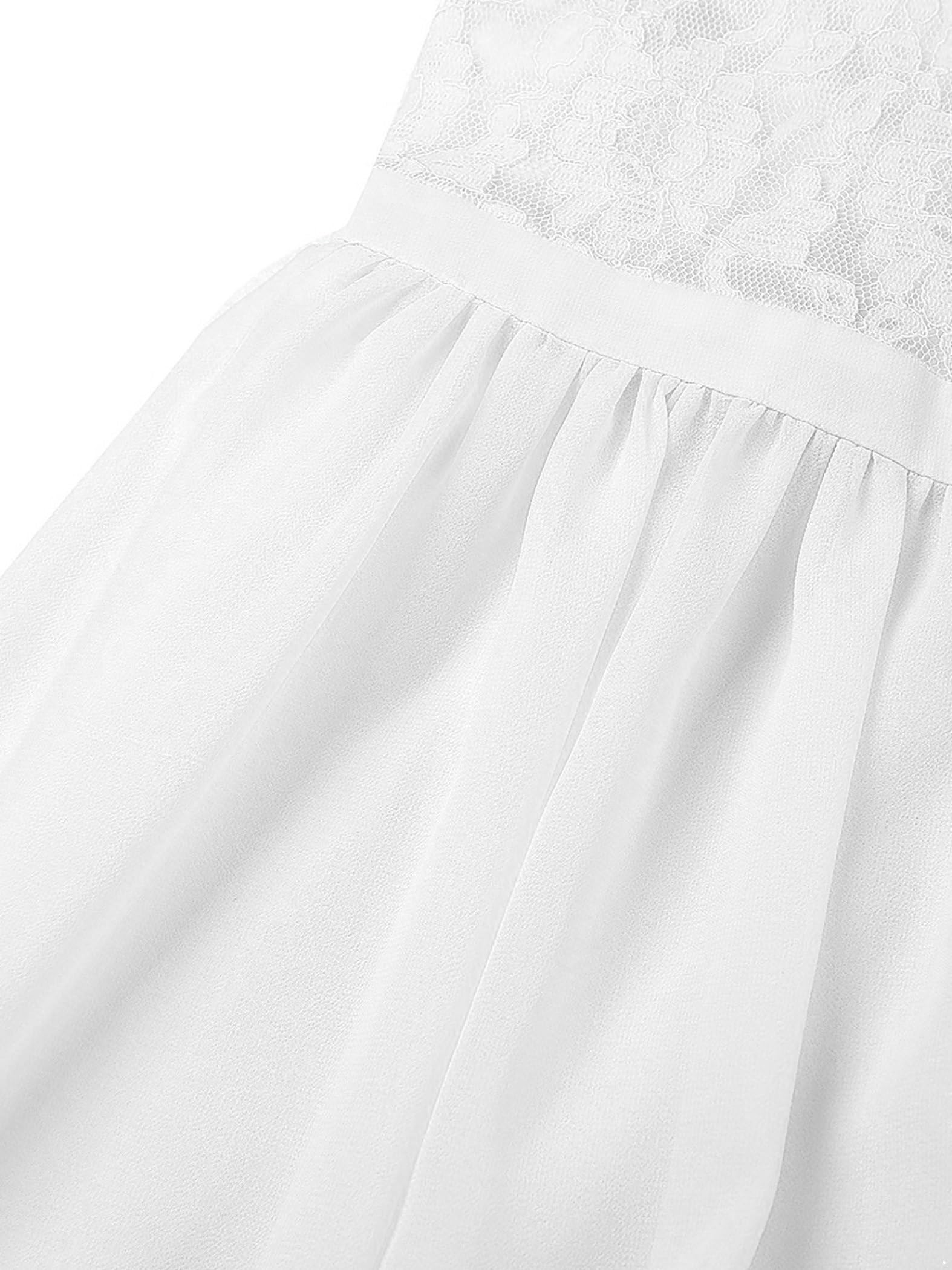 Elegancka długa sukienka dziewczęca, sukienka księżniczki, koronka, wzór kwiatowy, szyfon, tutu, sukienka wieczorowa, ceremonia, dla druhny, na komunię, na przyjęcie urodzinowe