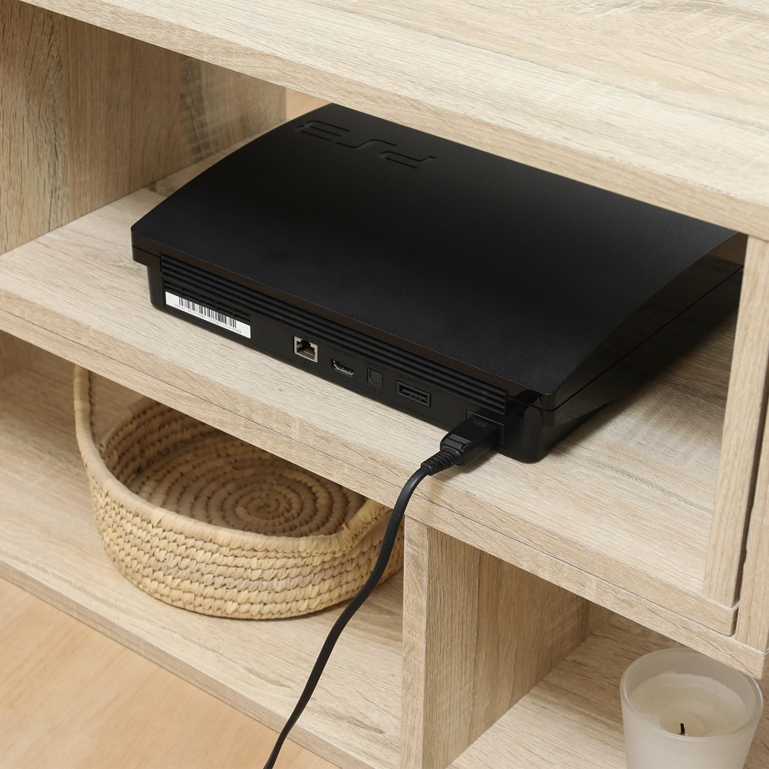 Amazon.co.jp: 不二貿易 L字型伸縮TVボード テレビラック幅105×奥行 