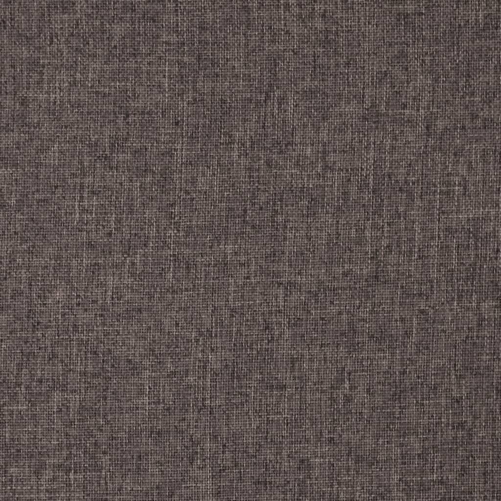 Bodenstuhl Drehbar Taupe Stoff gepolstert mit verstellbarer Rückenlehne und Armlehne, klappbar und platzsparend, ergonomischer Bodensessel für Gaming, Yoga, Meditation