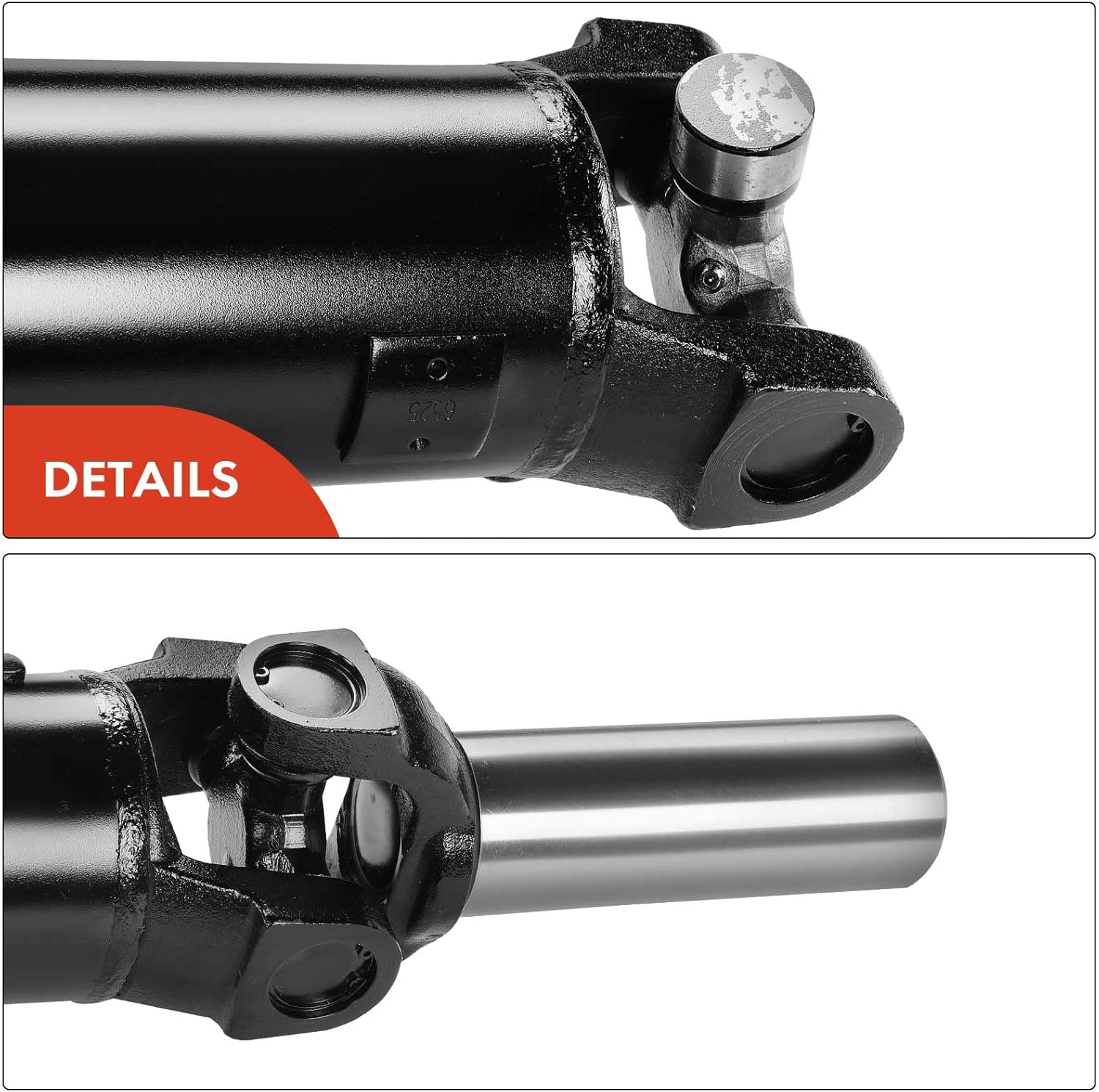 A-Premium Rear Drive Shaft Driveshaft Assembly Compatible with Chevrolet Silverado 2500 HD 2011-2019 & GMC Sierra 2500 HD 2011-2019, 4WD Automatic Transmission, Replace# 25824482, Complete Prop Shaft
