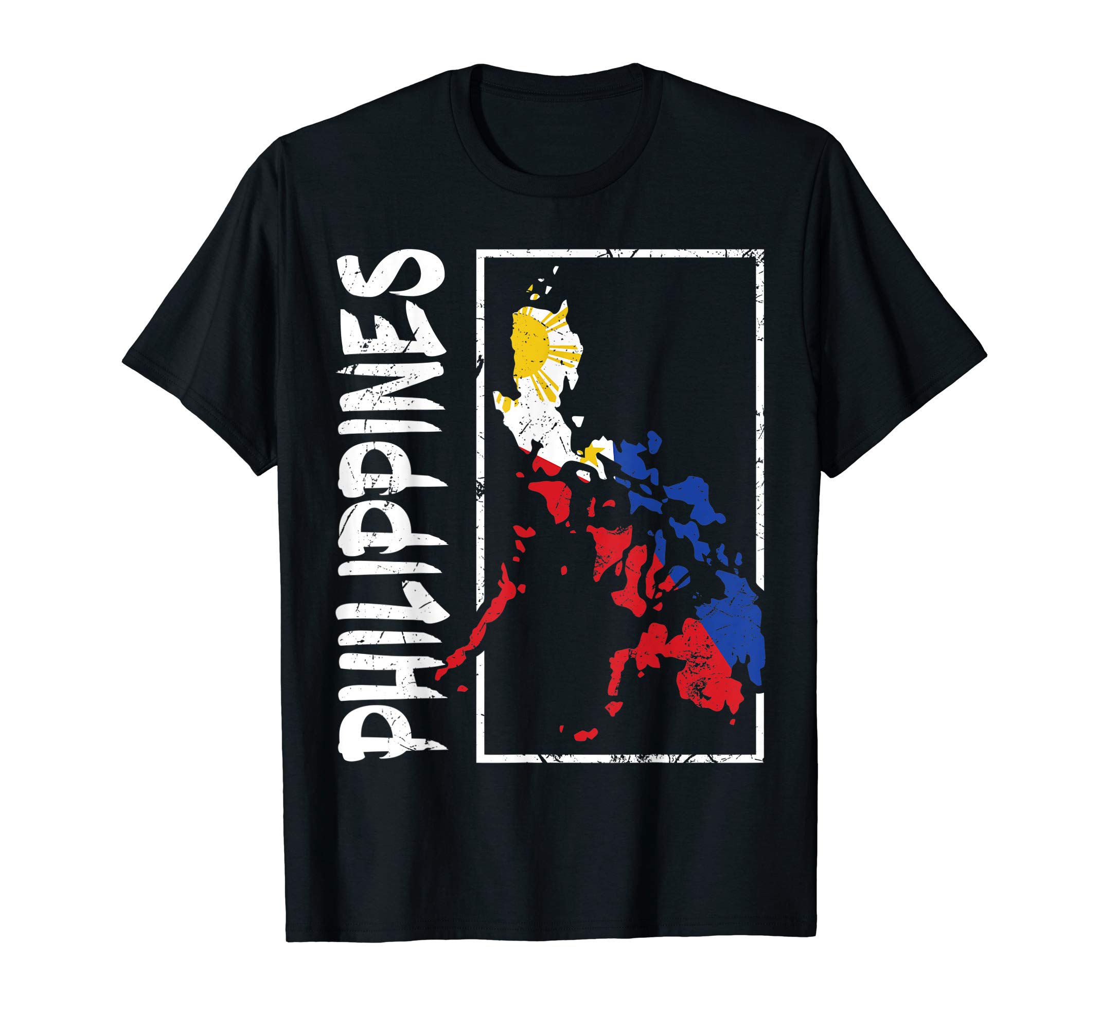 Philippines Pride Filipino Flag Gift DesignPhilippines Flag and Filipino Pride Gift Design Idea T-Shirt