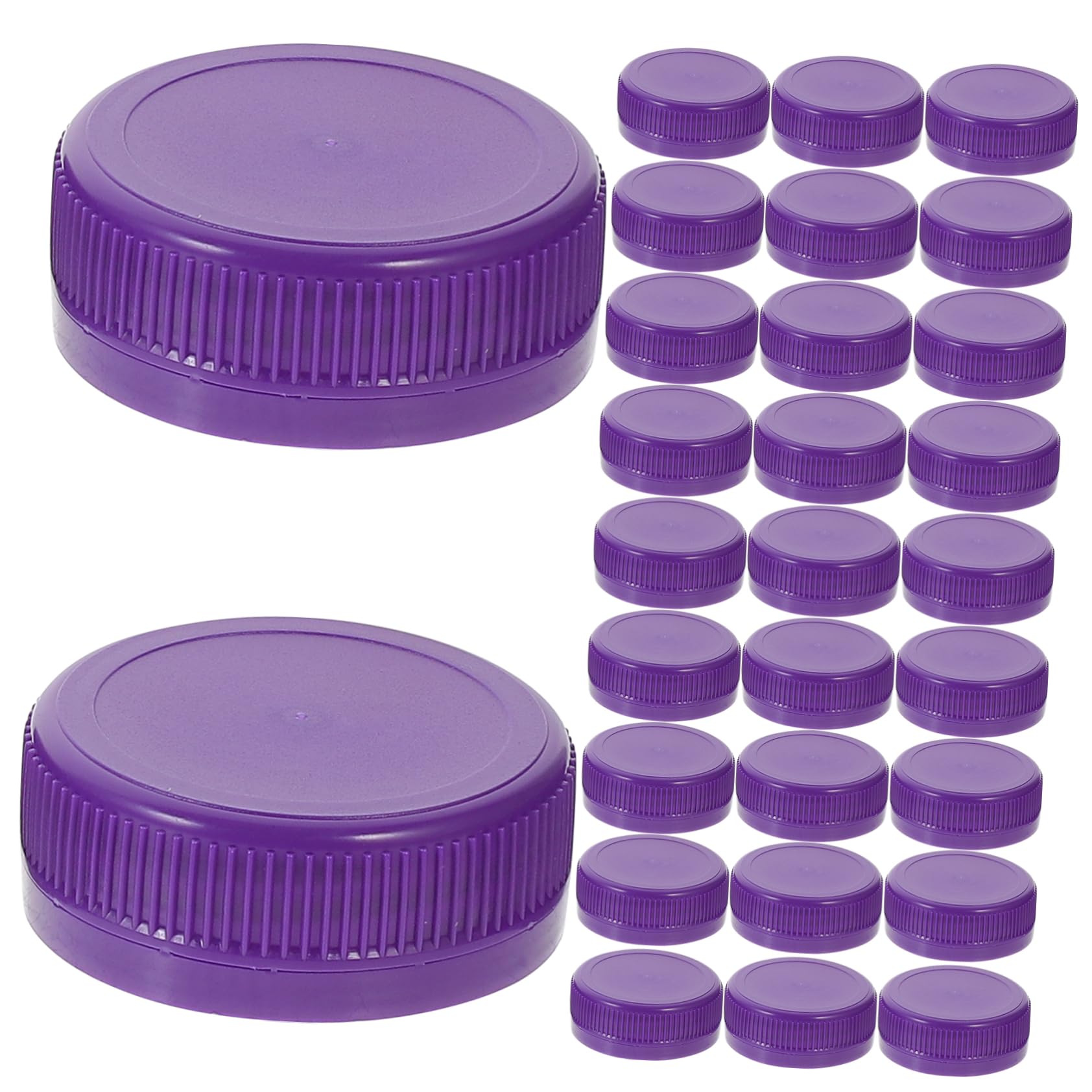 Amazon｜BIUDECO ボトル 100個 ペットボトルのキャップ ボトルキャップ