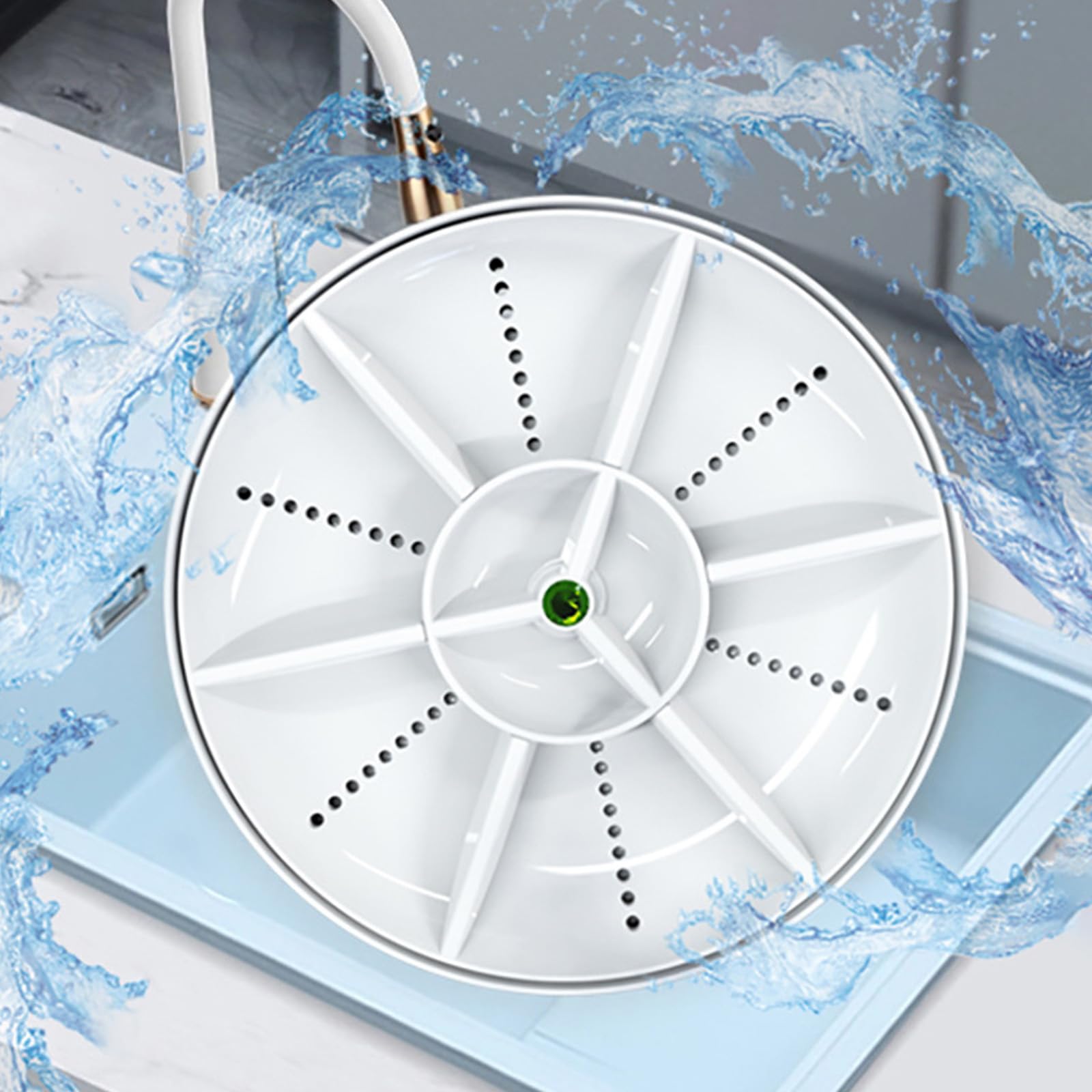 Lave-vaisselle rechargeable étanche Vert
