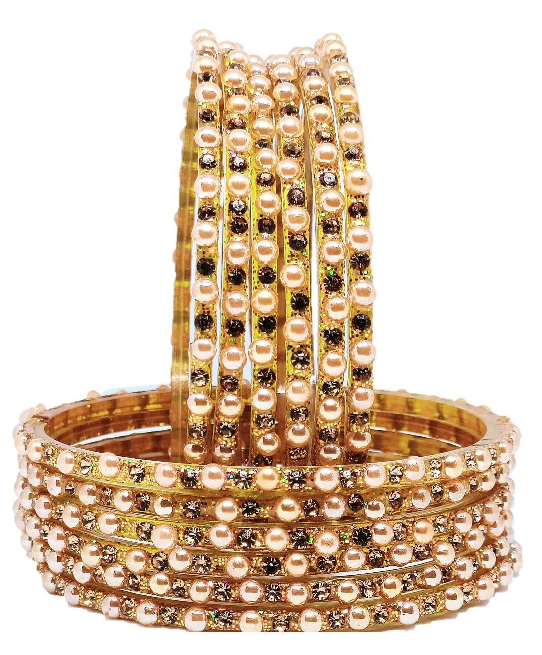 See full amazon price history chart for T4 Jewels (2.10 & 2.12 Size Moti Design Gold-Plated Beautiful Glass Bangles Set For Women & Girls - (Set Of 12)_Moti Gold_2.12 T4 Jewels (2.10 & 2.12 Size Moti Design Gold-Plated Beautiful Glass Bangles Set For Women & Girls - (Set Of 12)_Moti Gold_2.12 (B09RQQXMYM) Amazon Price History, Amazon Price Tracker