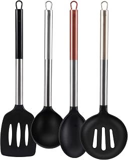 Bergner 6924299360451 Set de 4 ustensiles de cuisine, acier