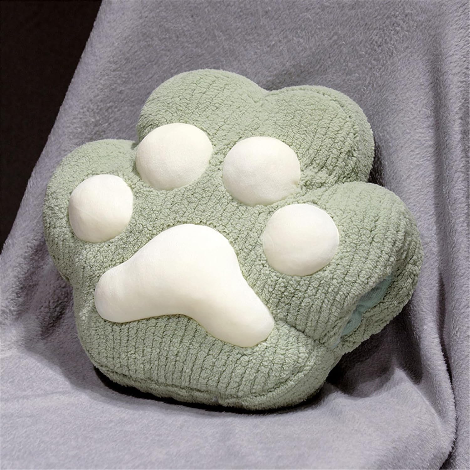 2 in 1 Cats Paws Pillow Travel Blanket Folding Air Conditioning Blanket Car Interior Cushions Pillow Naping Quilts Soft Cotton