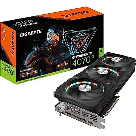 Gigabyte GeForce RTX­­ 4070 Ti Gaming OC 12G NVIDIA GeForce RTX 4070 Ti 12 GB GDDR6X