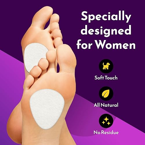 Miniatura 2 de Paquete de 12 almohadillas metatarsianas para mujeres y hombres, almohadillas para pies y almohadillas de bola de pie para zapatos, talones y alivio