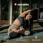 Tapis de yoga Manduka PRO – Tapis premium de 6 mm d'épaisseur, écologique, certifié Oeko-Tex, sans produits chimiques, adhérence haute performance, rembourrage ultra dense pour le soutien et la stabilité en yoga, Pilates, gym et toute activité de remise en forme - 71 po, minuit