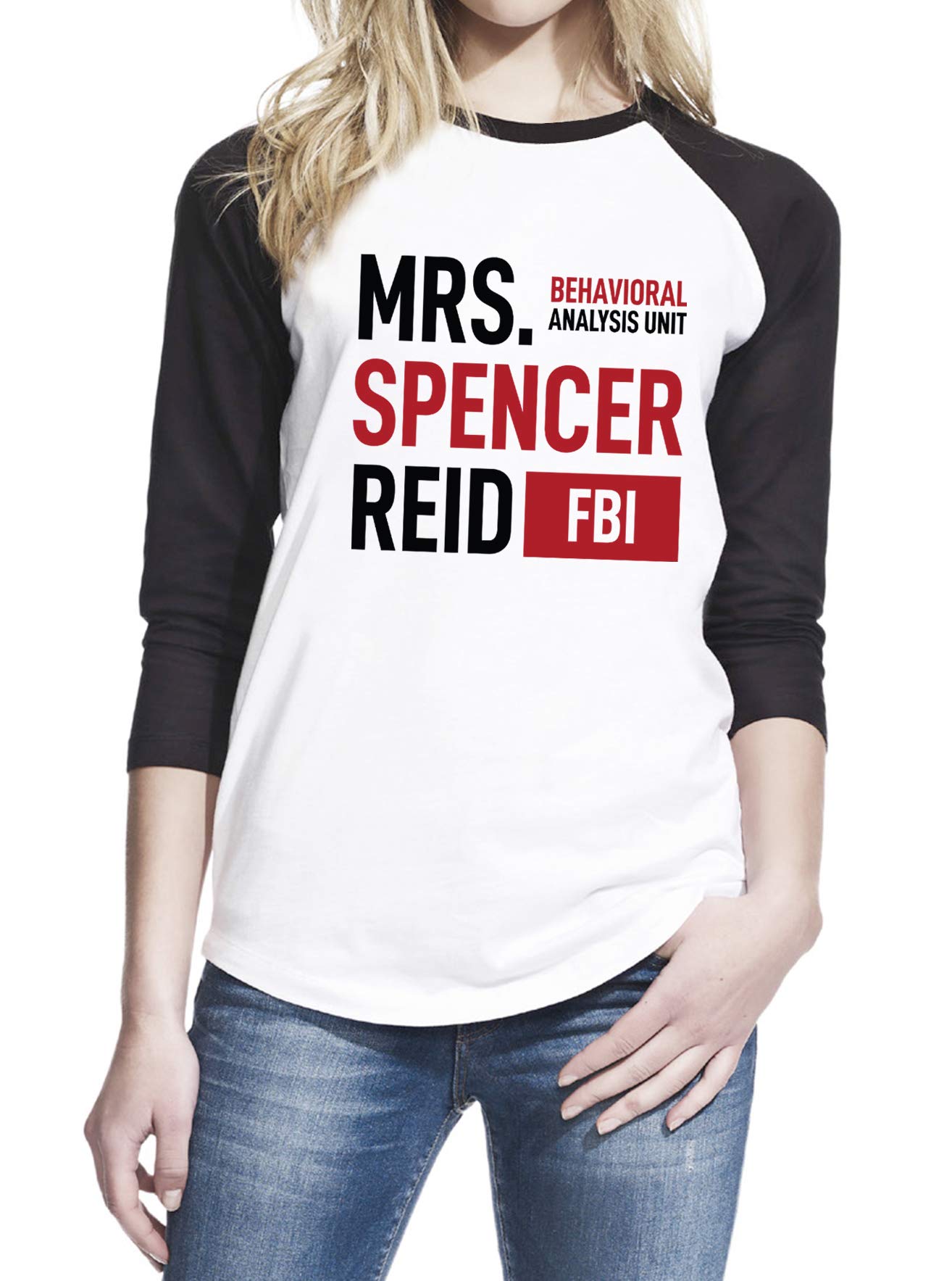 WearuzMrs. Spencer Reid TV Show Women Baseball T-Shirt