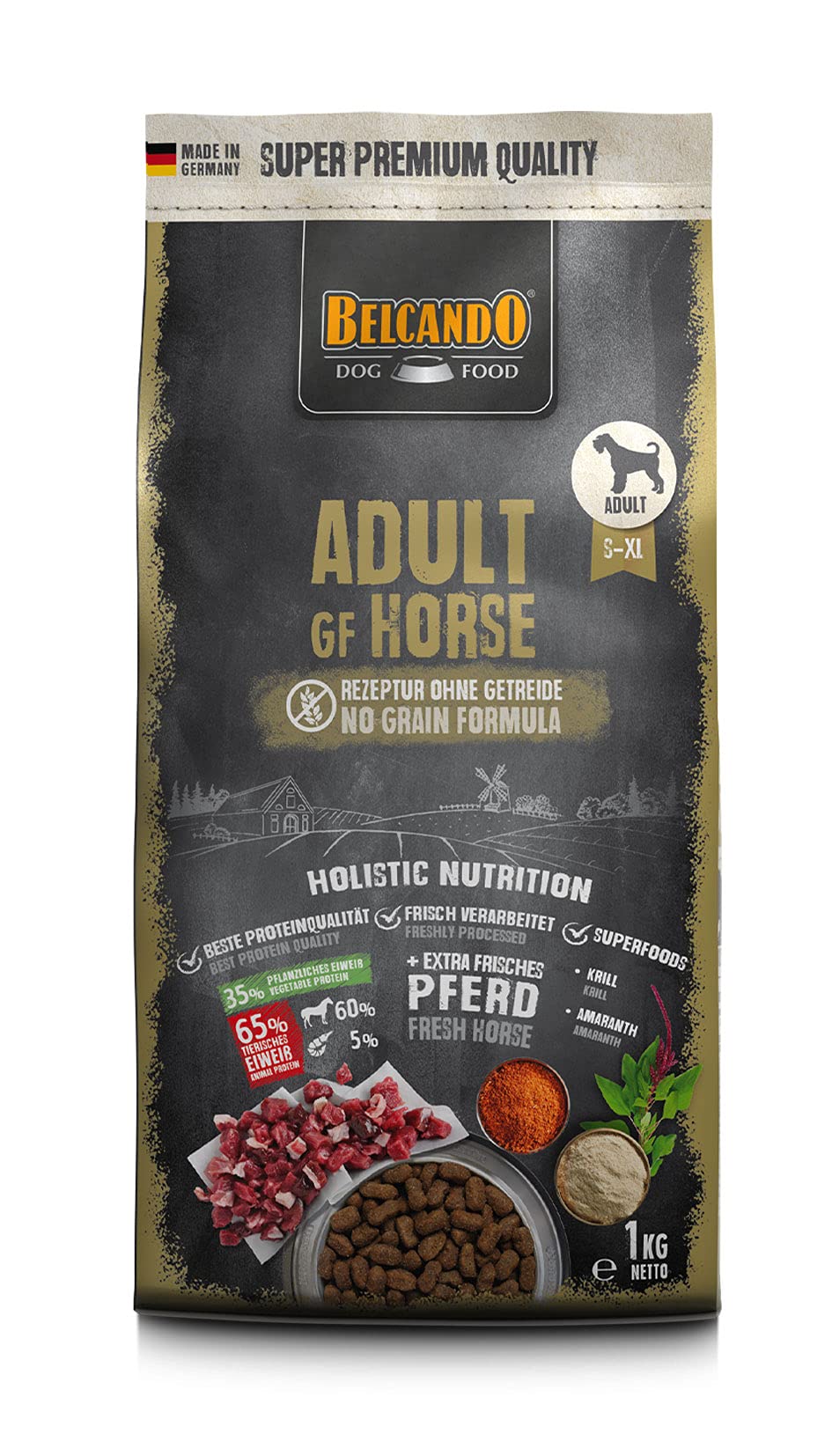 Belcando Adult GF Horse [1kg] Hundefutter | Trockenfutter