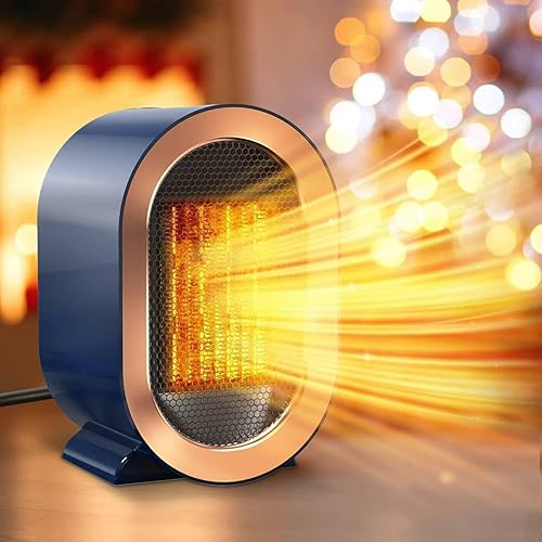 Calentador de espacio, calentadores de espacio para uso en interiores, calentadores portátiles PTC de calentamiento rápido, calentador de cerámica