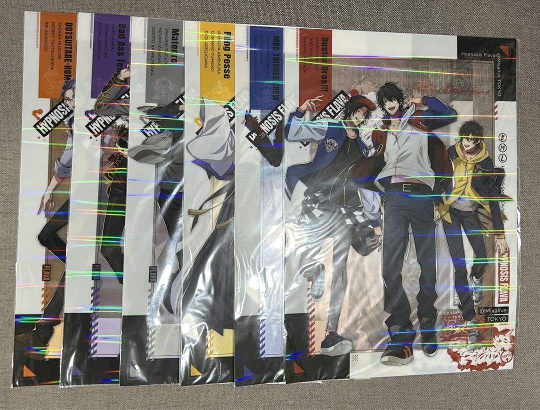 ヒプノシスマイク　flava　クリアポスター　ポスター　ヒプマイ ヒプノシスマイクFlava クリアポスター ヒプマイ ヨコハマ
