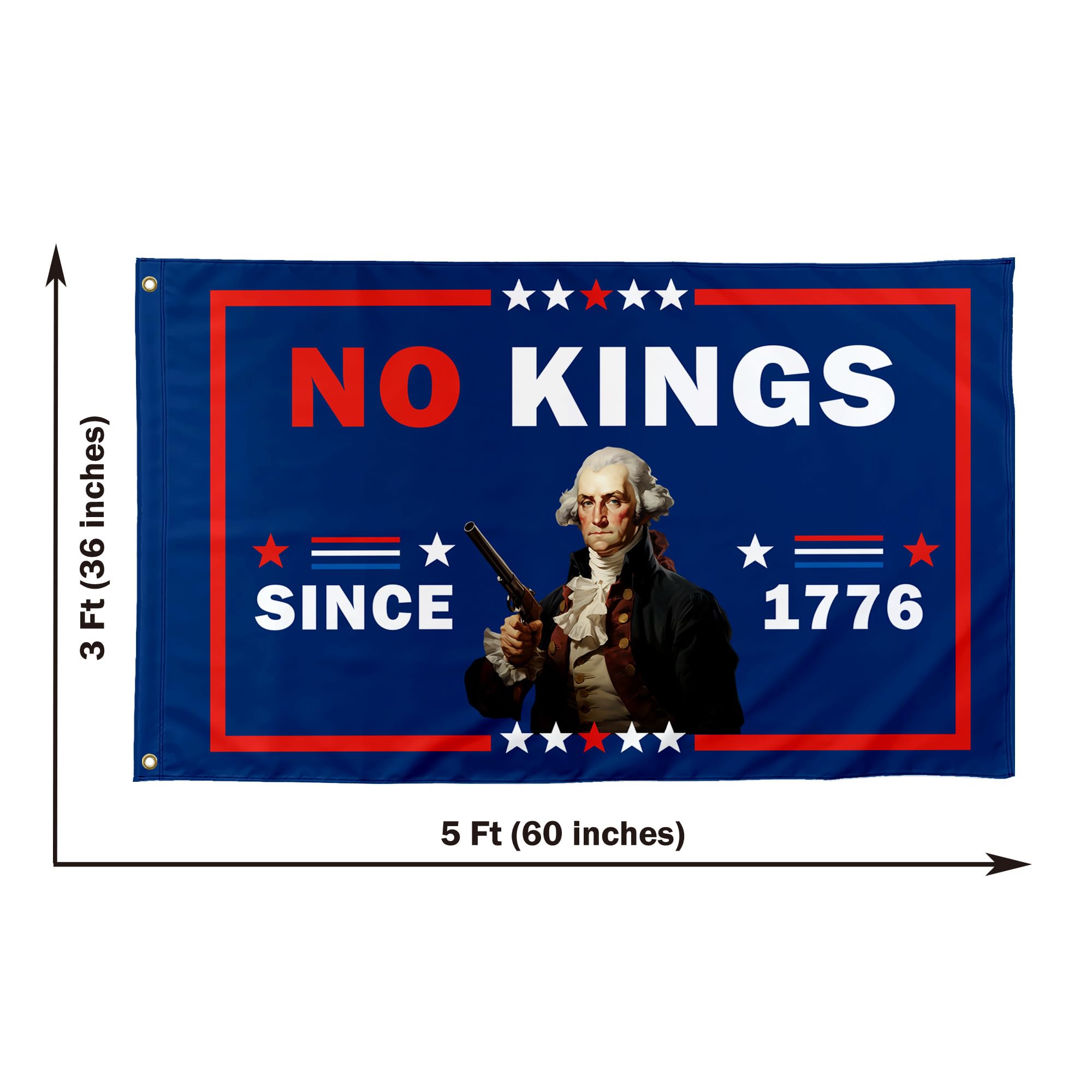 Figurine King & Country BR071 Hessian Officier Porte-drapeau 1776 - Sans Boîte