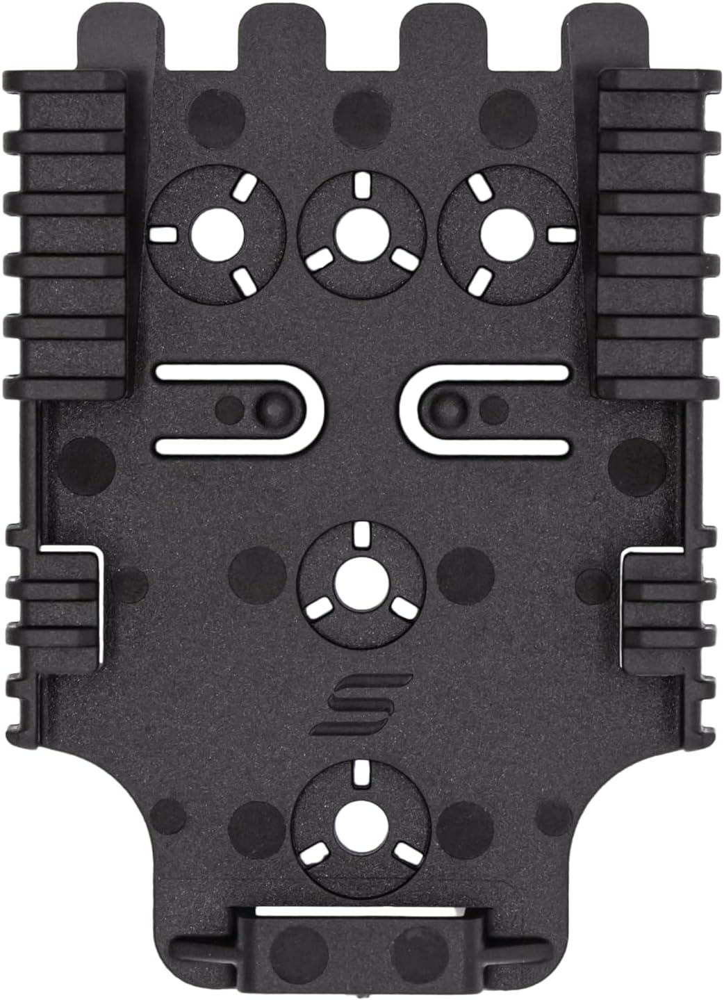 Safariland QLS 1-2 Quick Locking System Kit, Platform Attachment for Duty Holsters and Accessories with Locking Fork and Receiver Plate - Level 1 Retention, Black - Image 2