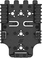 Vista 2 de Safariland QLS 1-2 Kit de sistema de bloqueo rápido, accesorio de plataforma para fundas de servicio y accesorios con horquilla de bloqueo y placa