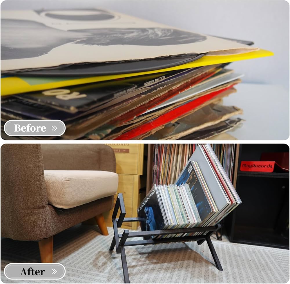 レコードラック マガジンラック ピンク レコードラック マガジンラック ピンク