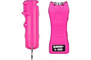 SABRE Pepper Spray & 2-in-1 Stun Gun with Flashlight: Your Ultimate Self-Defense Weapon