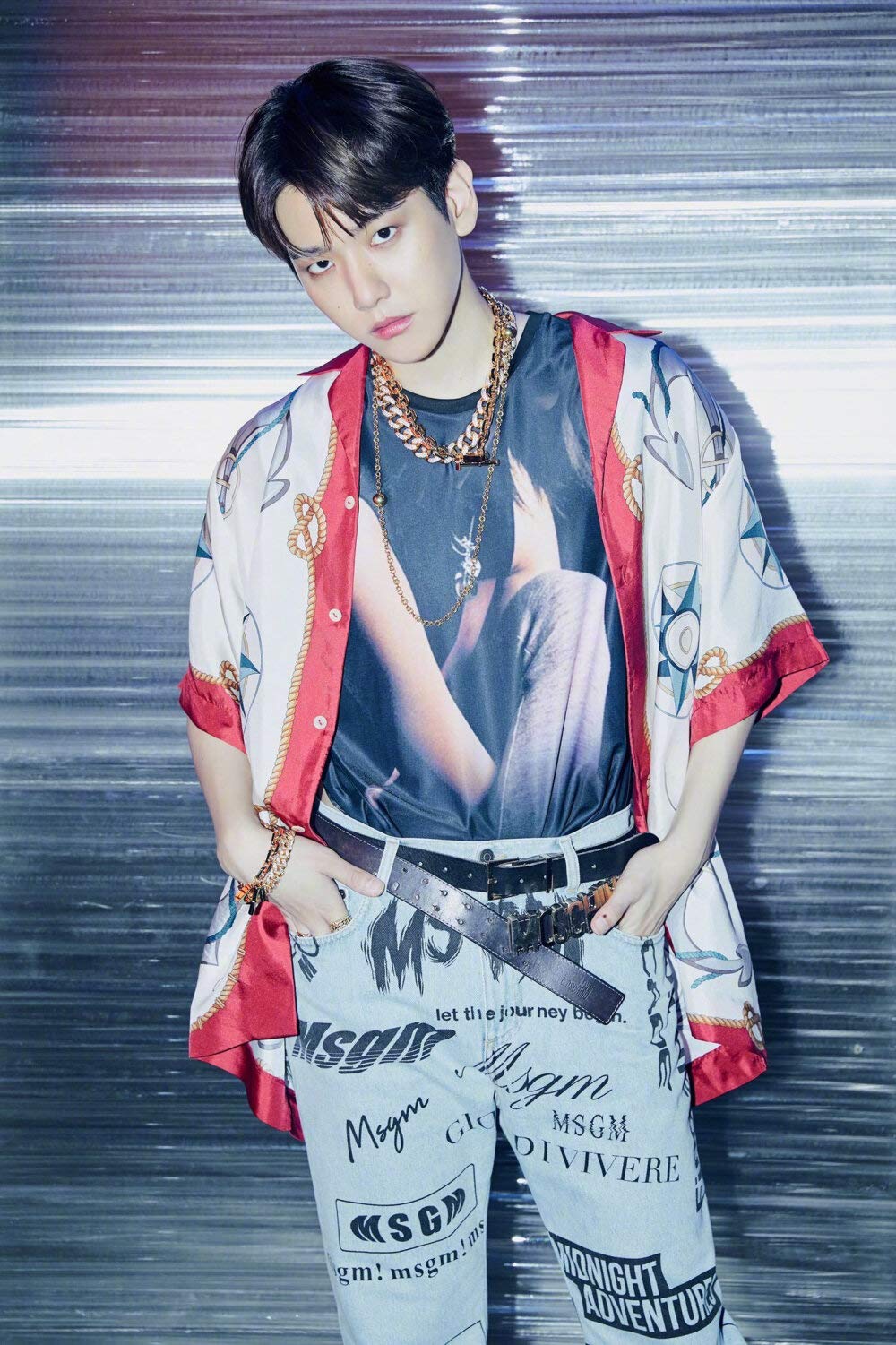 generic 5D Diy「KPOP BAEK HYUN SuperM」Painting Diamonds Kits For Adults,crystal rhinestone diamond embroidery,display art crafts resin beads drill embroidery 40x60cm