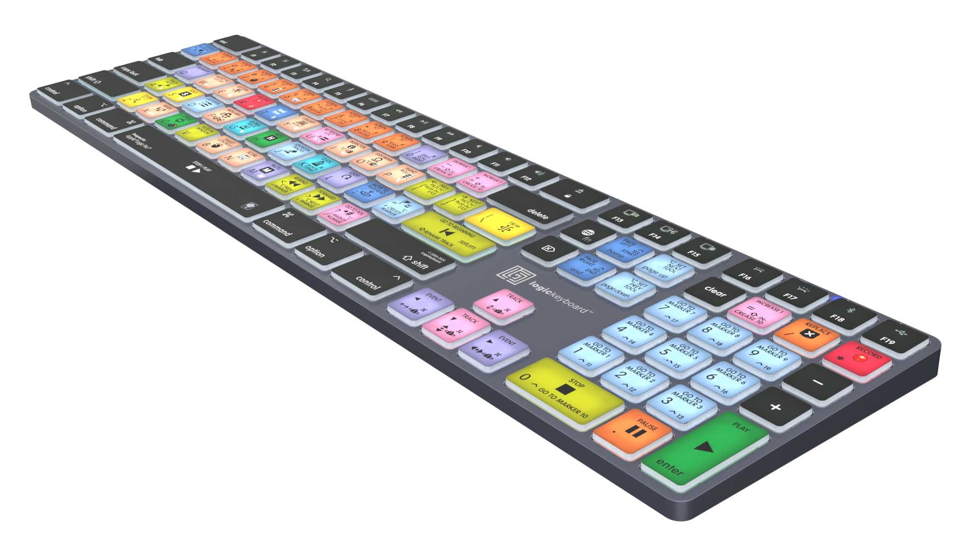 Amazon.com: Logickeyboard 'Titan' Wireless Backlit Designed