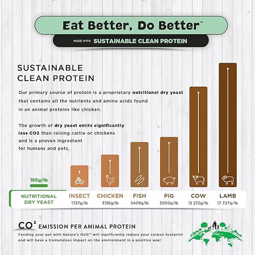 Miniatura 9 de Nature's HUG Alimento seco para gatos  Proteína limpia sostenible  Apoya el sistema inmunológico  Sin granos  Sin OMG y nada artificial  Receta al