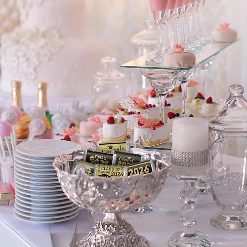 Miniatura 3 de Outus Etiqueta adhesiva de decoración de graduación 2025, mini envoltorio de barra de caramelo, suministros de fiesta para universidad, escuela