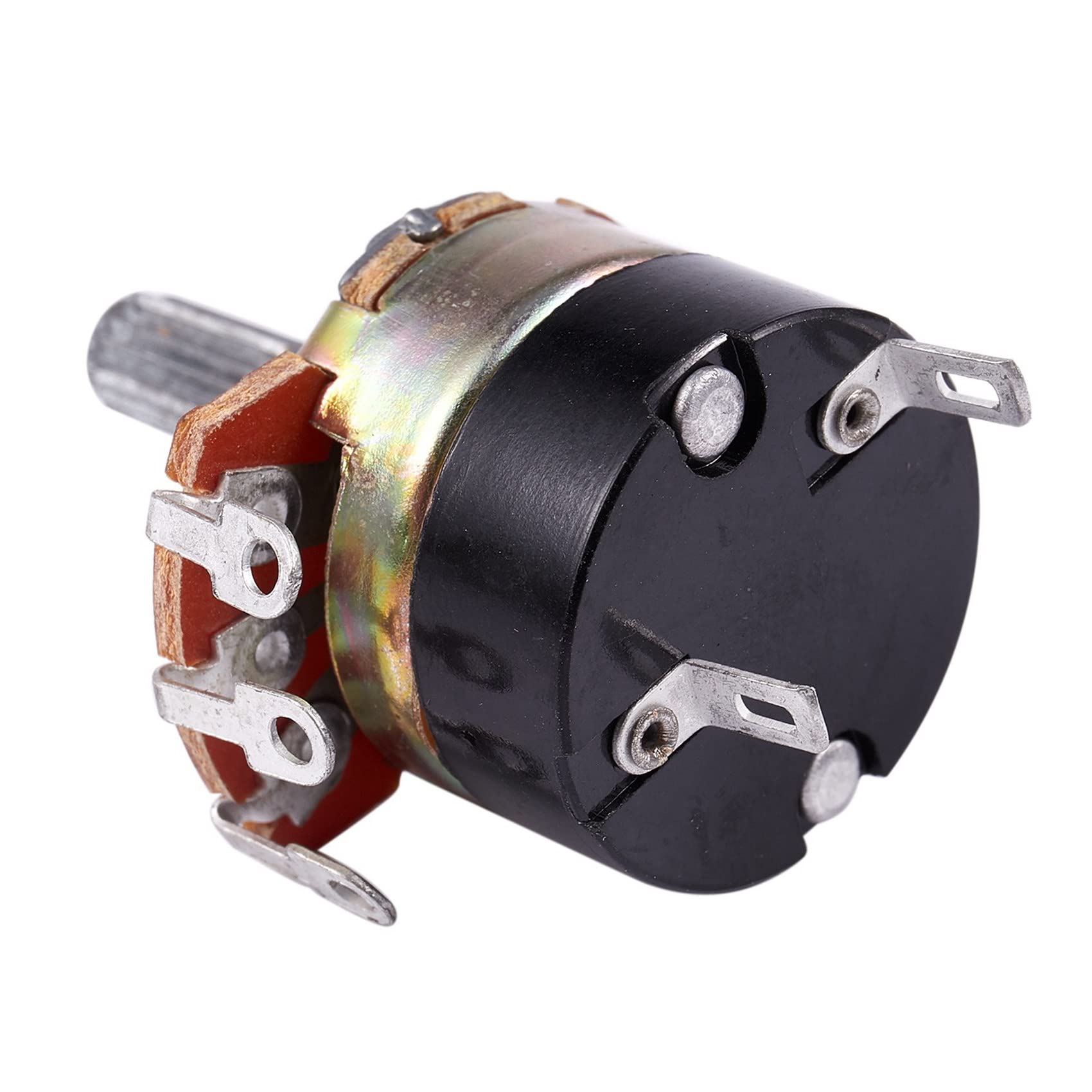 Bdfhjln 4 stuks 500 K ohm eenvoudige lineaire potentiometers met aan/- schakelaar Bdfhjln 4 stuks 500 K ohm eenvoudige lineaire potentiometers met aan/- schakelaar