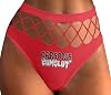 Knaughty Knickers Carsons Little Cumslut Carson Personalized Cum Slut Play Red Fishnet Thong Adult Flirty Fun