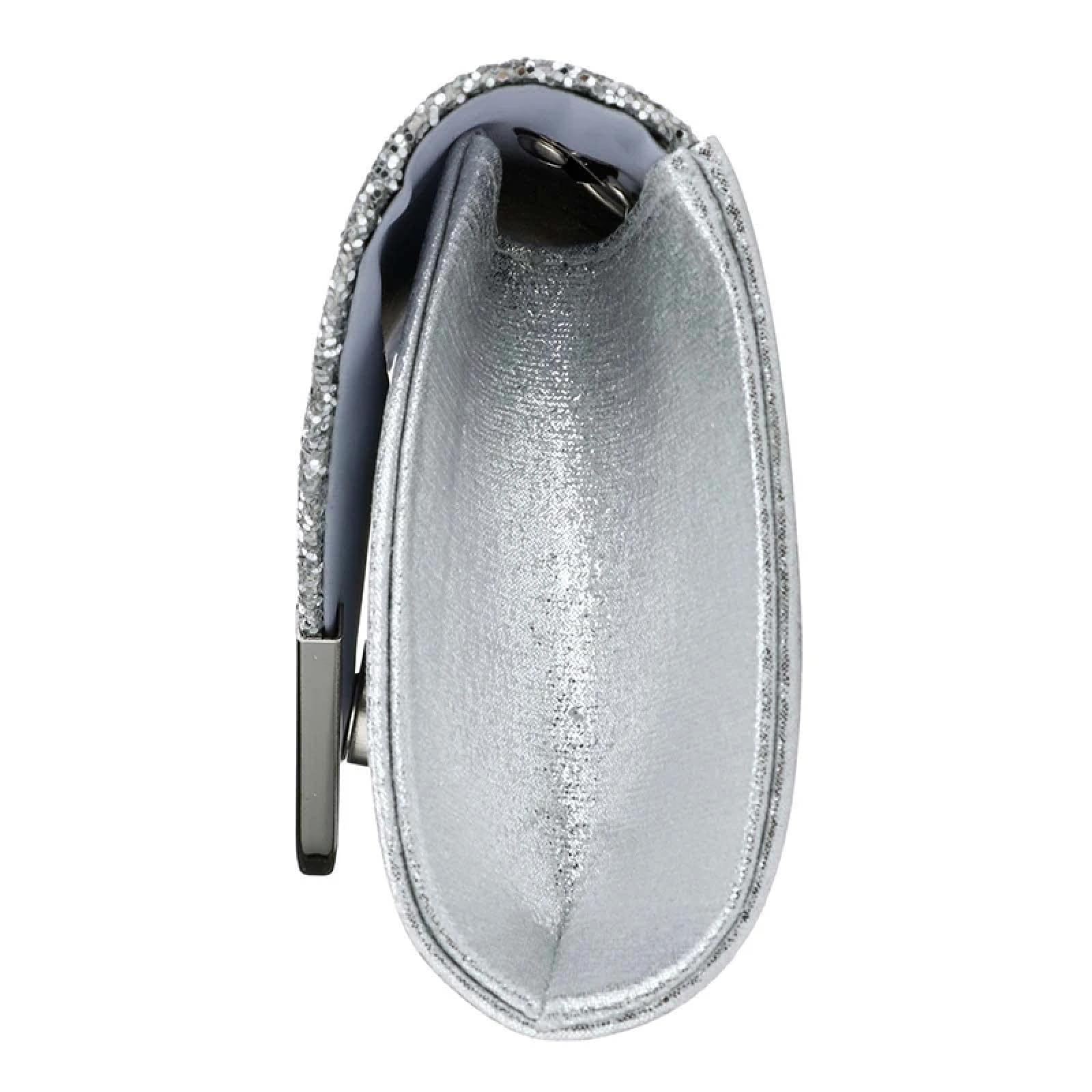 Abendtasche Damen Clutch Mode Kristall Pailletten Abend Clutch Tasche Für Frauen Party Hochzeit Clutches Geldbörse Weiblich Rosa Silber Brieftaschen Tasche Abschluss Ball
