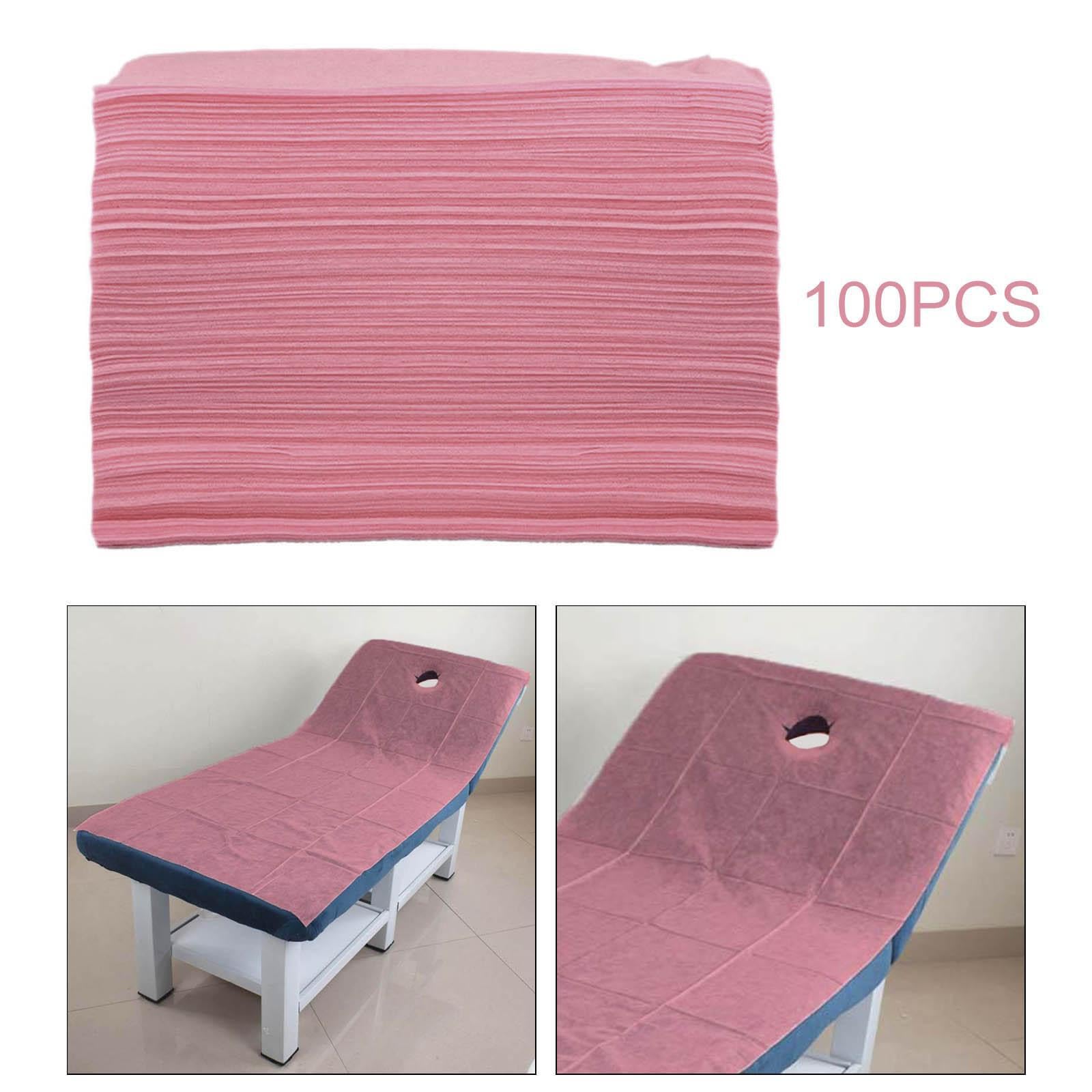 Funda de cama para salón de belleza, sábanas desechables de tela suave no tejida, opciones para el cuidado de ancianos y bebés, clubes de spa, camilla gruesa, funda de