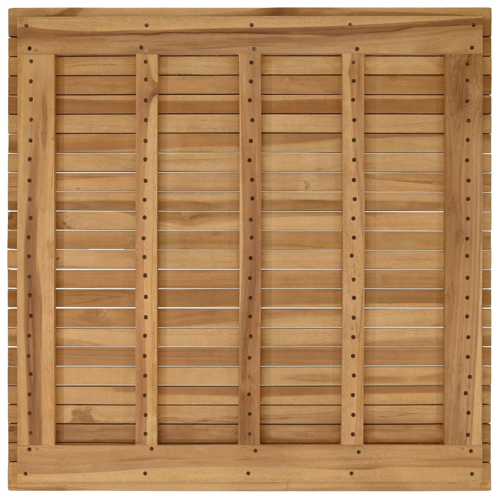 Piano del tavolo in legno massiccio, 90 x 90 x 3,5 cm, quadrato