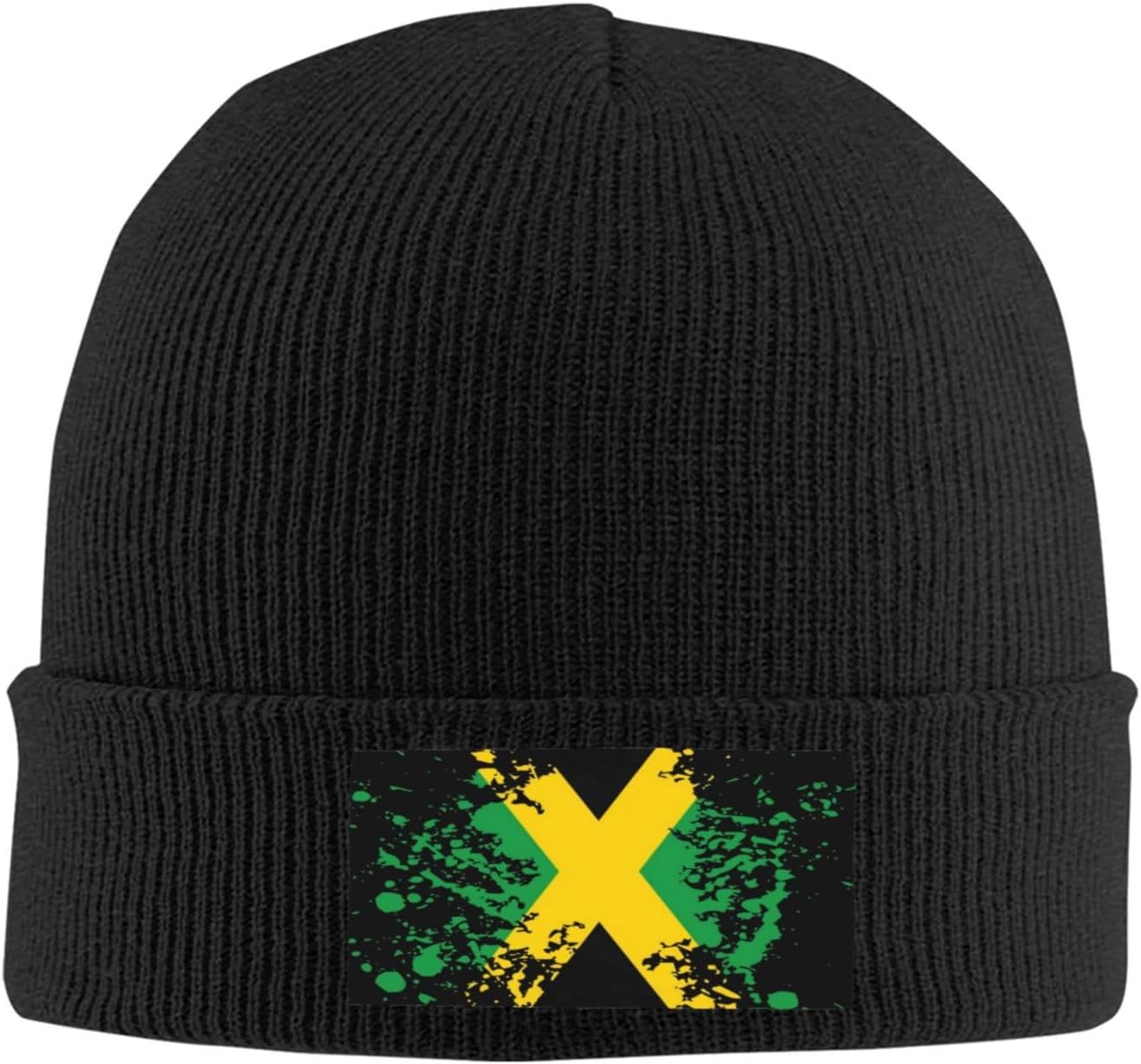 Jamaica Flag Jamaican Beanie Hat Funny Sleep Cap Headwear Hats Neck Gaiter Headscarf for Women Men - Image 2