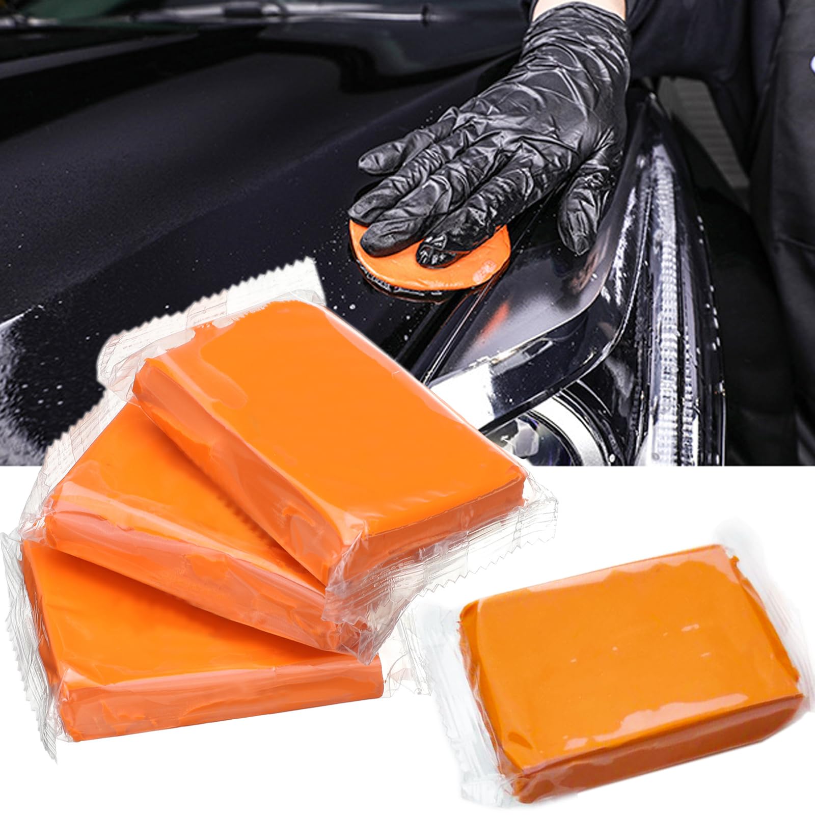 3-Pack Detailing Clay Bar For Cars - Auto Clean, Removes Sludge, Mud, Contaminants