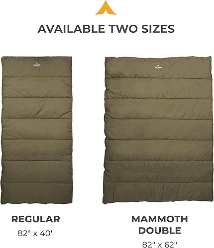 Miniatura 6 de Teton Evergreen Sleeping Bag  Spacious Fit and Cozy Warmth for Adults  Options for Camping in Any Weather
