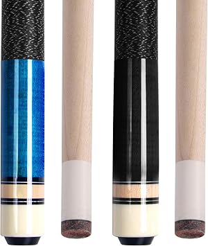 AKLOT Pool Cues,58" Pool Cue Stick Canadian Maple Wood Billiard Cues Sticks for Professional Billiard Players 18 19 20 21 oz