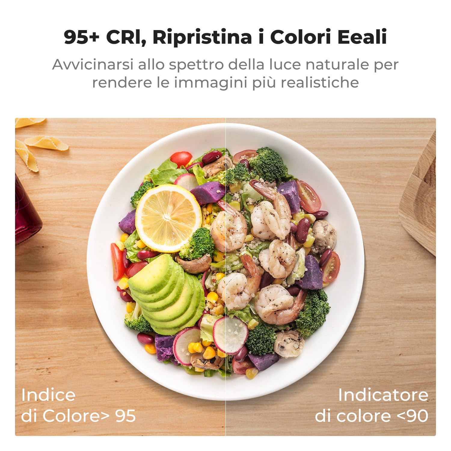 K&F CONCEPT Luce Video RGB 135 LED, Batteria Integrata 5000mAh, Lampada Fotografica Compatta Dimmerabile per Fotocamere DSLR, CRI 96 2812lux, Luce Portatile per Fotocamera con 13 Effetti Luminosi
