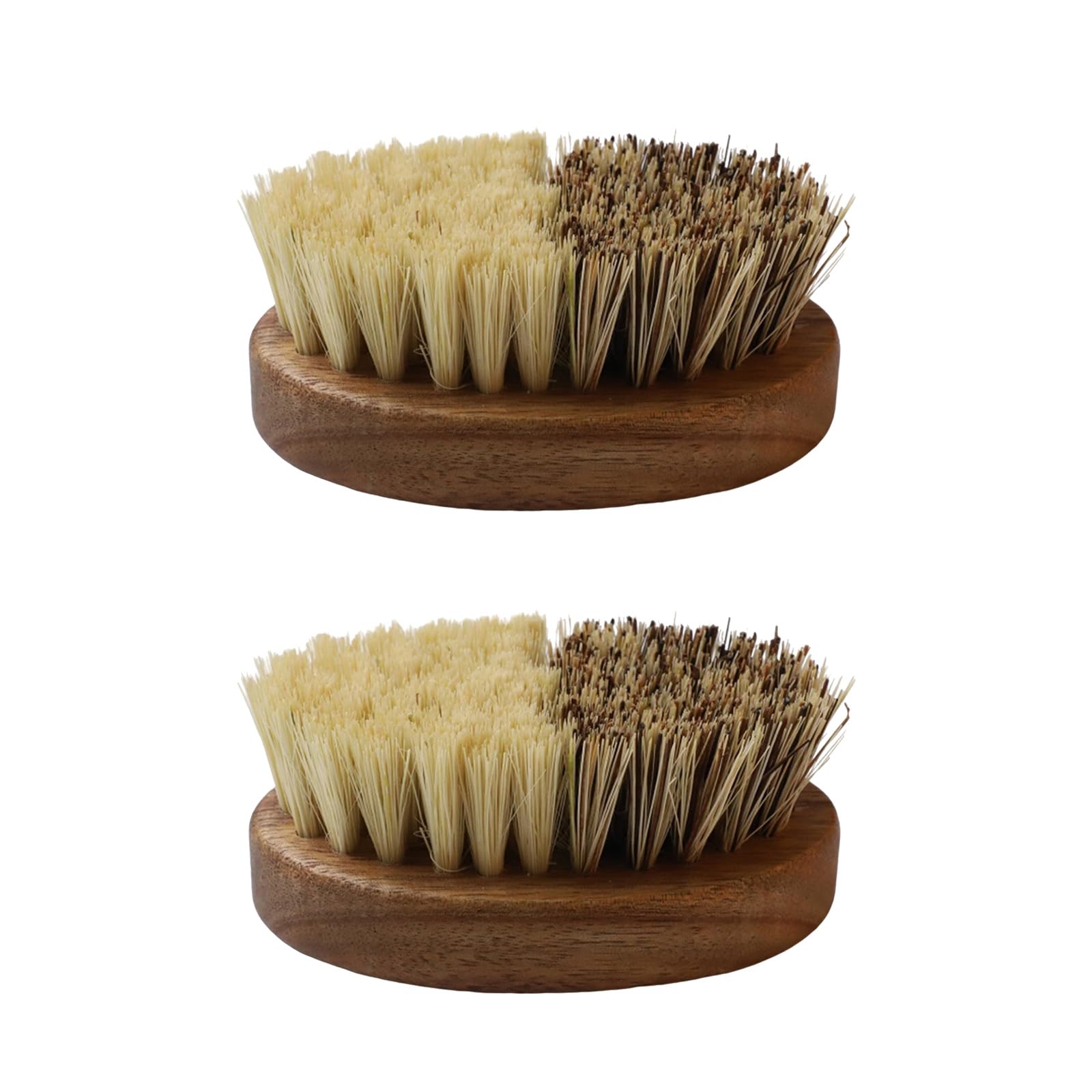 NMFLAB Vegetable and Fruit Cleaning Brush with Sisal Bristles Scrubber Cleaning Tool for Cucumber Mushrooms Carrot Potato Tool