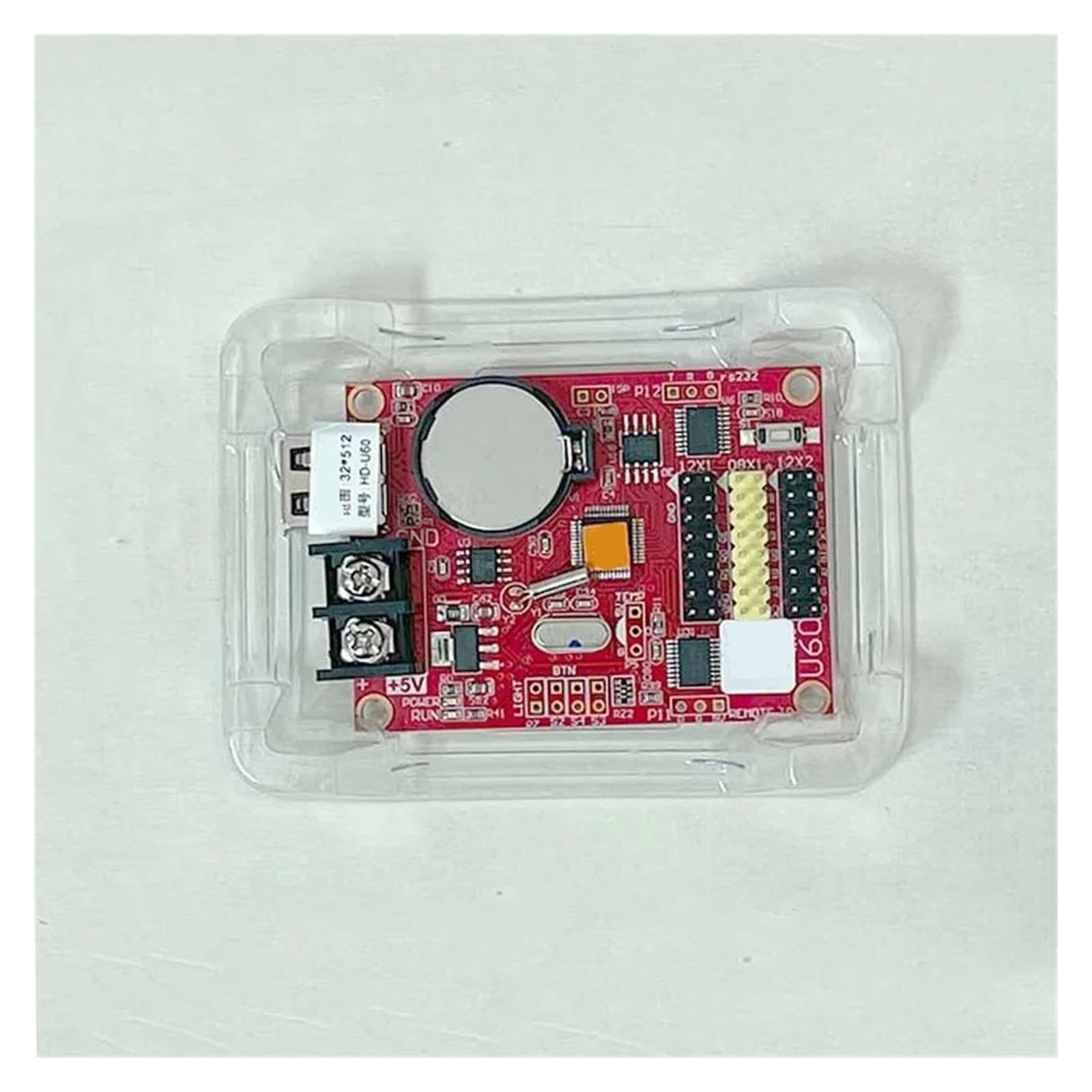 KACOME HD-U60 Single Color LED Digital Signage HUB12 HUB08 USB Port Control Card LED Display Screen Pixel Animation Graphics Card