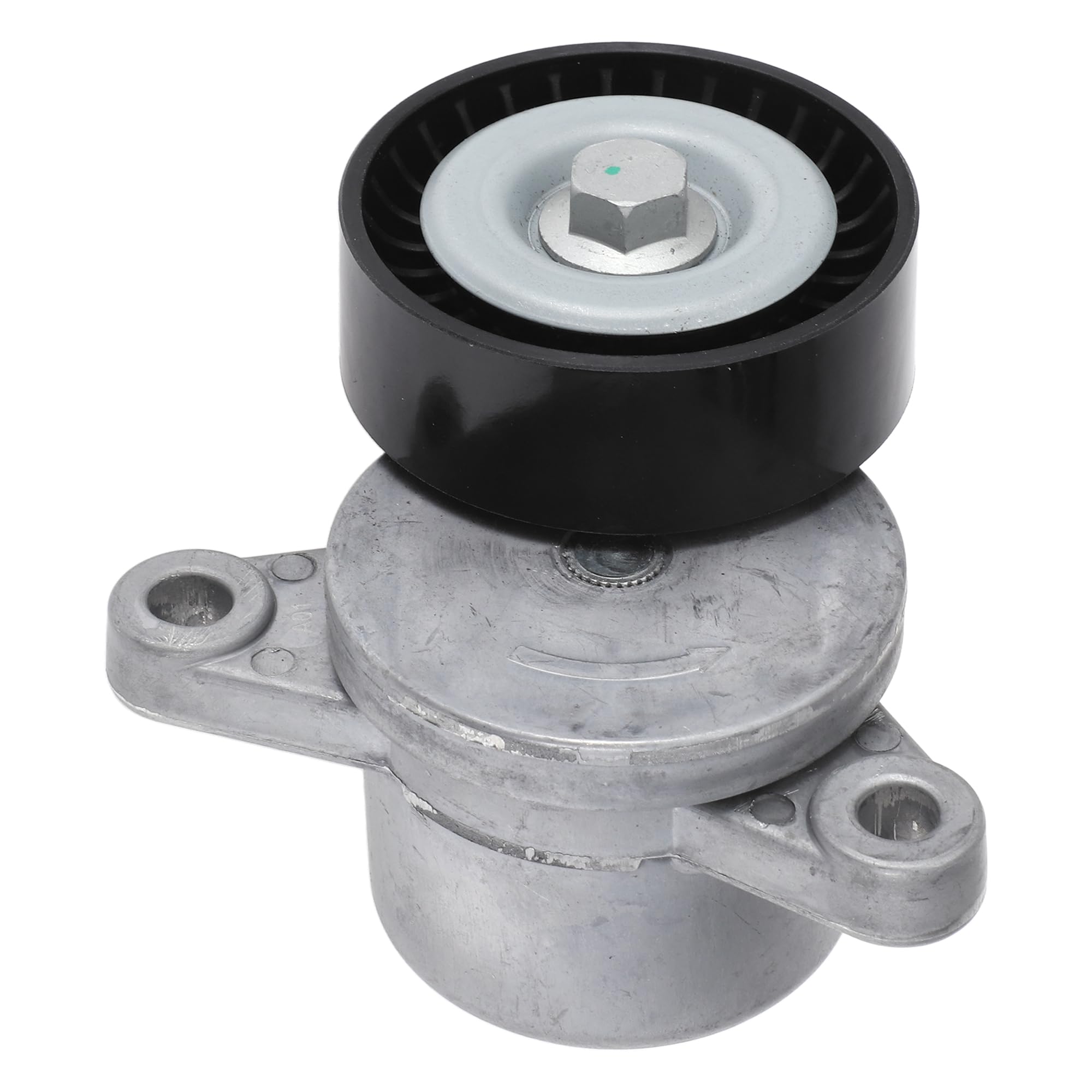 A ABSOPRO Belt Tensioner Drive Belt Tensioner Pulley Assembly for Ford F-150 2011-2017 No.BR3E6B209EE Metal 1 Pcs